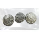Ancient Greek silver minors (3): Obols of Miletus, late 6thC to early 5thC BC. Forepart of lion /