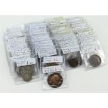 Europe (139) collection ancient to modern including silver, noted: Belgium 2½ Francs 1849 Fine,