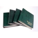 Albums, Banknote albums (4), good albums all with sleeves, Green finish, used