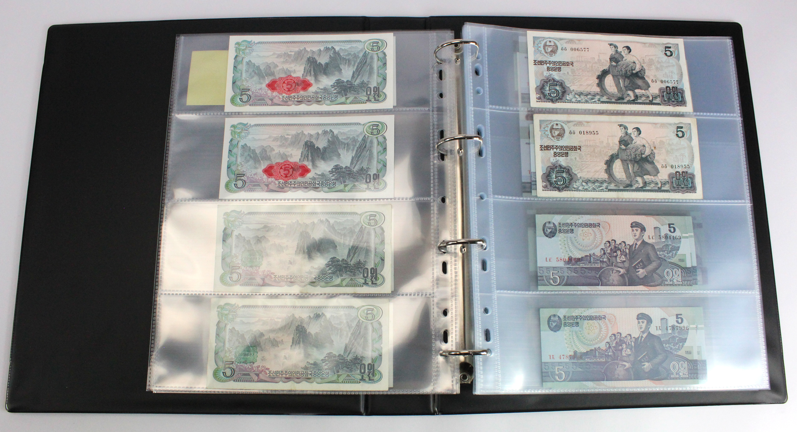 China and North Korea (296), in 2 albums with slipcases, China (206) North Korea (90), heavy - Image 2 of 4