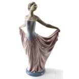 Lladro female Dancer (5050), designed by Vincente Martinez, height 30.5cm approx., contained in