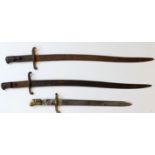 British Victorian Bayonet relics. (3)