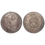 Poland, Stanislaus II Augustus, silver 1/2 Thaler 1788 EB, 13.58g, KM#211, aVF, some adjustment