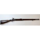 19th Century Enfield two band Volunteer Rifle made by Parker Field & Son, trigger guard stamped