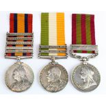 India Medal 1896 with Relief of Chitral 1895 clasp named (2507 Pte T McKay 2nd Bn Seaforth