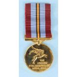 Arnhem 50th anniversary medal in fitted case.