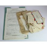 Documents and ephemera relating to FX688836 Thomas Joseph Preston Fleet Air Arm. Born Stifford,