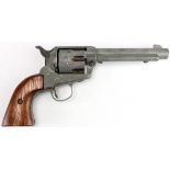 Blank firing replica of a Colt .45 calibre Peacemaker with 5.5" (Artillery Model) barrel, two