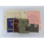 German WW1 and WW2 soldiers service documents with WW2 Wehrpak, ID, books, photo etc., to Paul