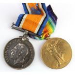 BWM & Victory Medal to K5920 J W Reeves SPO RN. (2)