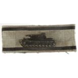 German Panzer "Kill" arm badge Third Reich