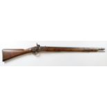 Constabulary carbine with 1847 tower VR lock military proofs to the barrel with unit marked but