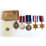 Group - 1939-45 Star, F & G Star, War Medal, GSM GVI with Palestine 1945-48 clasp to (6032090 Cpl