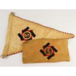 German Teno Armband & pennant, service wear