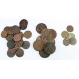 Poland, Russian Empire, copper & billon minors (34) 1 Grosz, 3 Groszy and 5 Groszy; dates 1822 to