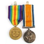 BWM & Victory Medal to T4-172999 Pte A J Abbott ASC. (2)