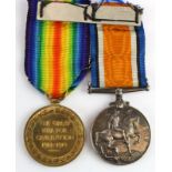 BWM & Victory Medal to J 52561 L V Gardiner Tel. RN, mounted as worn, a Footman born 4/4/1900 from