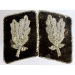 German SS senior Officers collar tabs