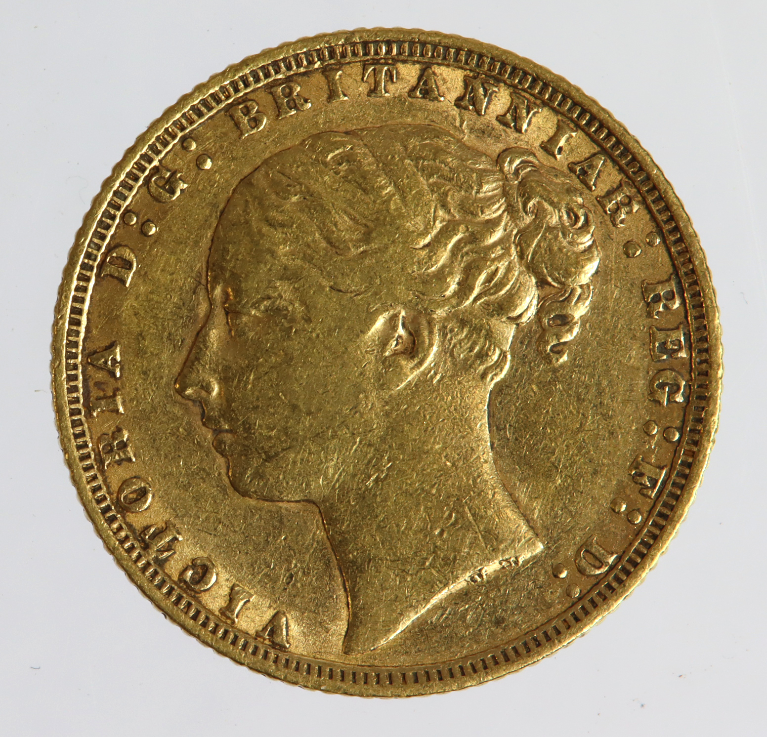 Sovereign 1871 (St George) GF - Image 2 of 2