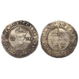 Edward VI 'fine silver' Shilling mm. Tun, S.2482, 6.31g, toned VF