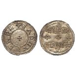 Anglo-Saxon silver Penny of Eadmund, 939-946 AD, Small cross type S.1105, moneyer Aelfstan, 1.51g,