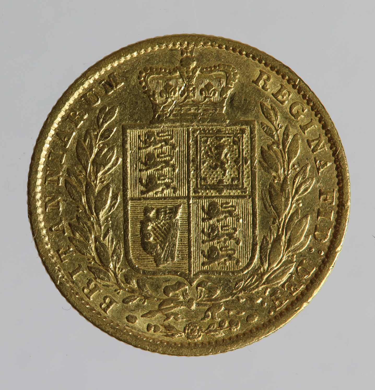 Sovereign 1853 WW raised, F/GF - Image 2 of 2