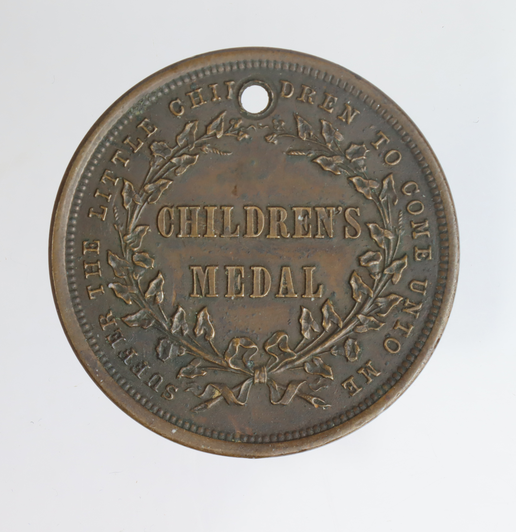 USA, Centenary of Amercian Methodism, Francis Ashbury 1866 / Childrens Medal. Copper d.30mm. NEF, - Image 2 of 2