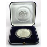 Russia .900 silver proof Bolshoi Ballet 25 Roubles 1994, 173.3g, nFDC with fingermarks and light