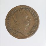 USA Colonial 'Woods' Halfpenny 1723 Fine.