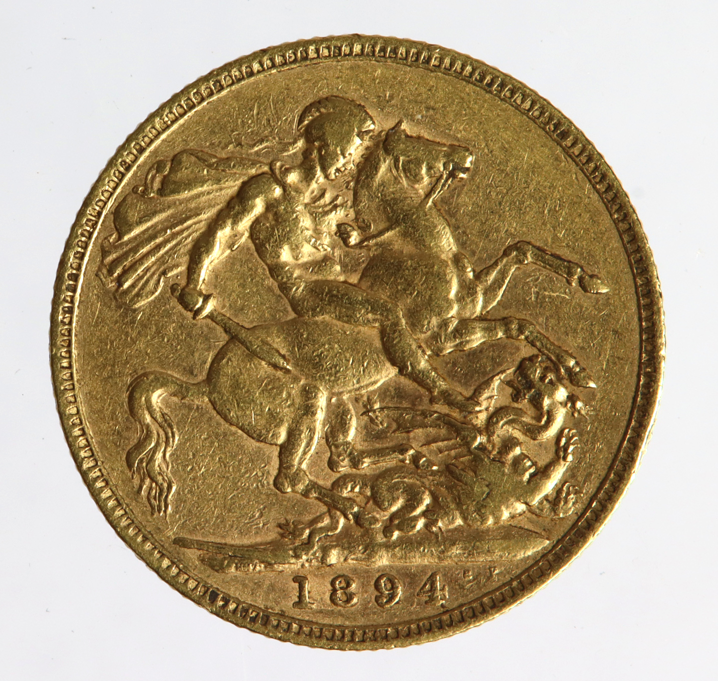 Sovereign 1894 Fine. - Image 2 of 2