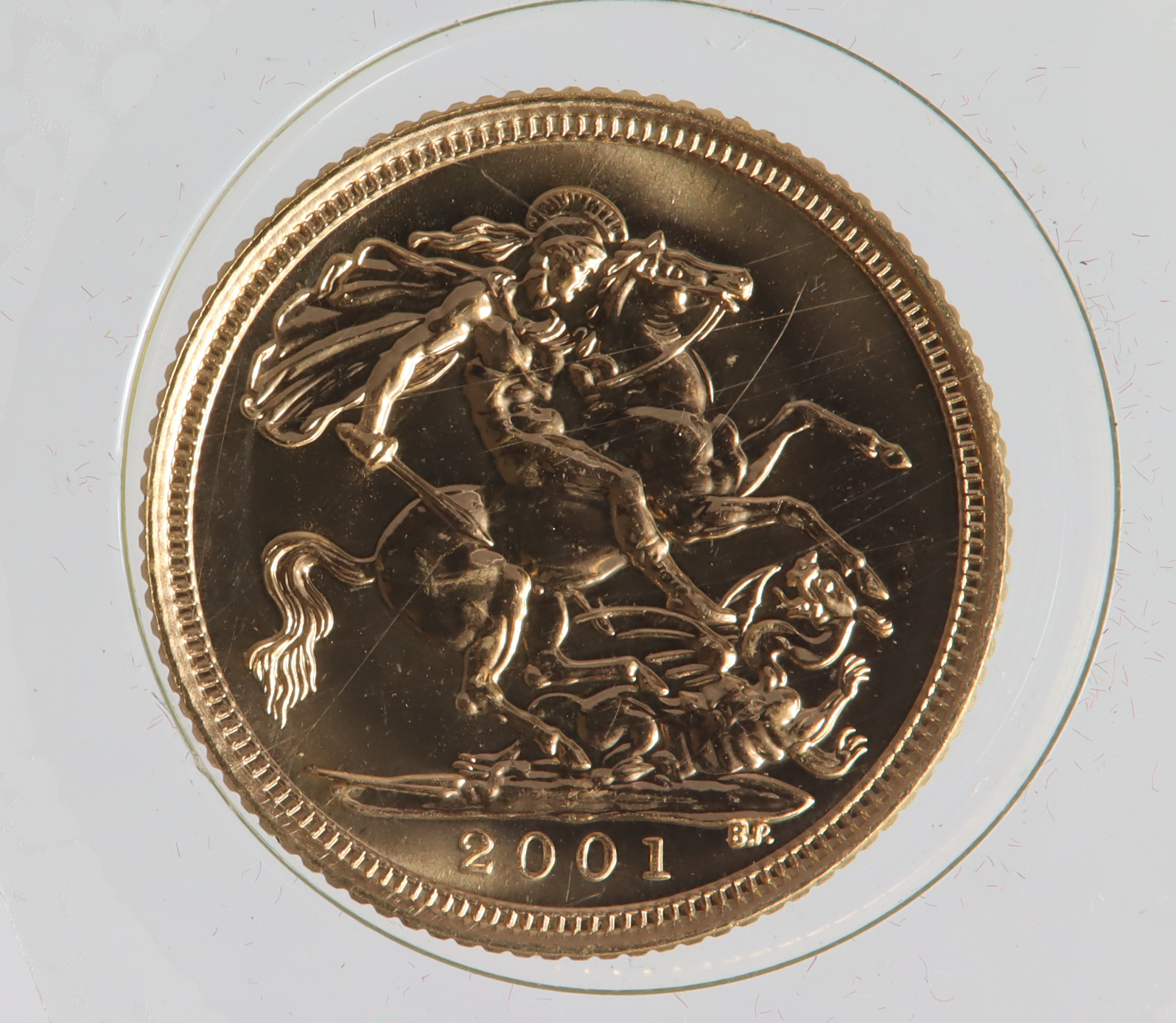 Half Sovereign 2001 BU still sealed - Image 2 of 2