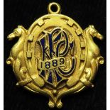 Horse Racing Badge: Kempton Park 1889 Gents.