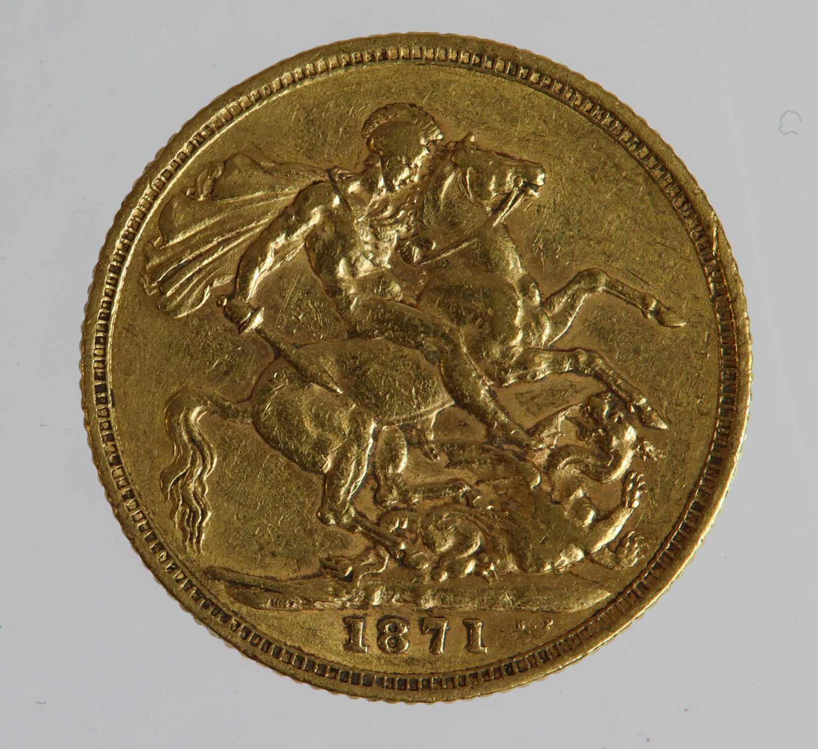 Sovereign 1871 (St George) GF