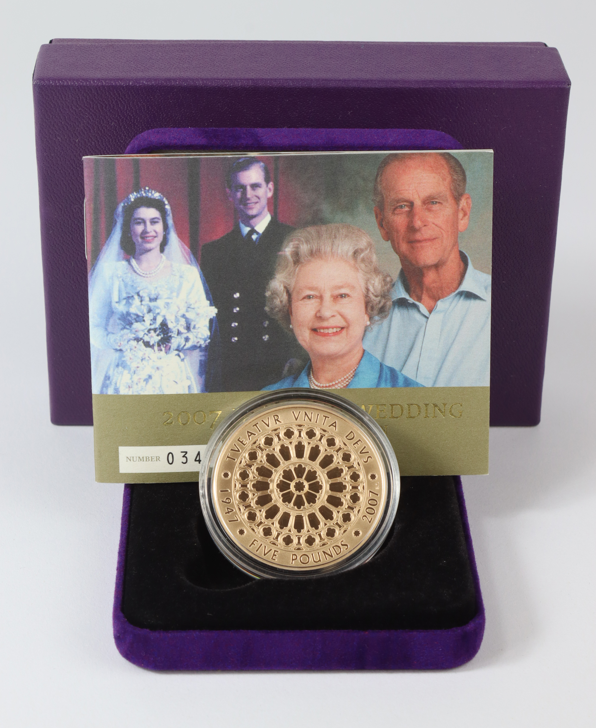 Crown 2007 Proof FDC boxed as issued