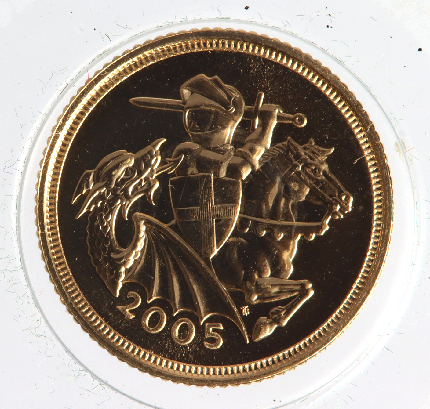 Half Sovereign 2005 BU still sealed - Image 2 of 2