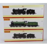 Hornby. Three OO gauge boxed DCC Ready locomotives, comprising BR Early Class D16 (R3234); British