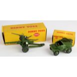 Dinky Toys, no. 673 'Scout Car', contained in original box, together with Dinky Toys, no. 692 'S.S