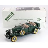 Franklin Mint 1:24 scale 1932 Cadillac V-16 Sport Phaeton (some damage), contained in original