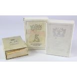 Three pieces of Royal Wedding cake. HRH The Princess Anne and Captain Mark Phillips (1973), boxed,