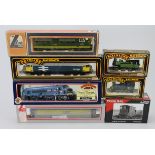 Lima, Bachmann etc., Seven OO gauge boxed locomotives, comprising Bachmann Class 46 Peak Diesel (