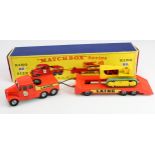 Matchbox Lesney King Size K-8 (Laing Tractor & Transporter), contained in original box