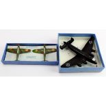 Dinky, Junkers Ju 89 Heavy Bomber (No.67a) with glide hole, some crazing and cracking and two