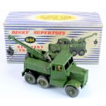 Dinky Supertoys, no. 661 'Recovery Tractor', with cardboard insert, contained in original box