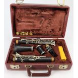 Graduate Clarinet by Rudall, Carte, contained in fitted case