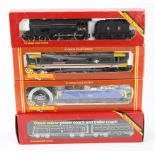 Hornby. Four OO gauge boxed locomotives, comprising LNER Loco B12/3 Class (R150); BR Diesel Power