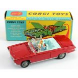 Corgi Toys, no. 246 'Chrysler Imperial' (red), complete with driver, passenger & golf clubs in boot,