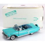 Franklin Mint 1:24 scale 1958 Chevrolet Impala, contained in original packaging & box