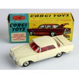 Corgi Toys, no. 230 'Mercedes Benz 220 SE Coupe' (cream), contained in original box