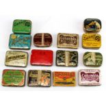 Gramophone needle tins- thirteen tins to include; His Master's Voice, Columbia, Odeon, Embassy,