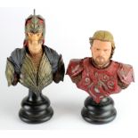 Lord of the Rings, The Two Towers, Two figures by Sideshow Weta Collectibles, comprising '